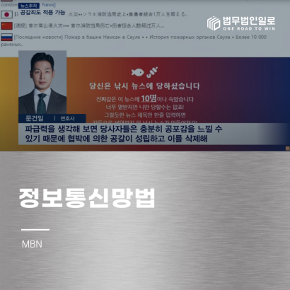 [문건일 변호사] 가짜 뉴스 사이트 왜 차단 어렵나? 관련 이미지